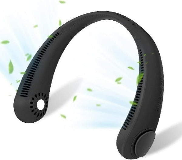 BreezeGo™ — Portable Wearable Neck Fan