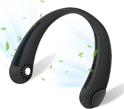 BreezeGo™ — Portable Wearable Neck Fan