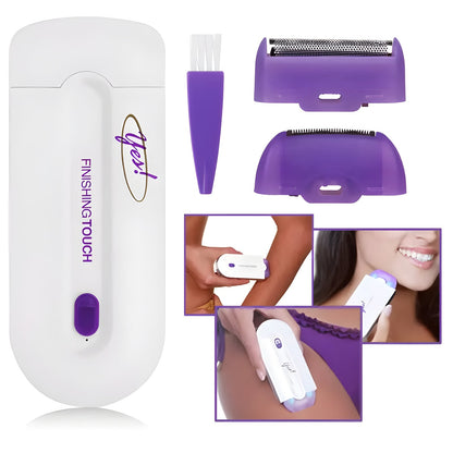Rechargeable Painless Epilator – Facial & Body Hair Remover