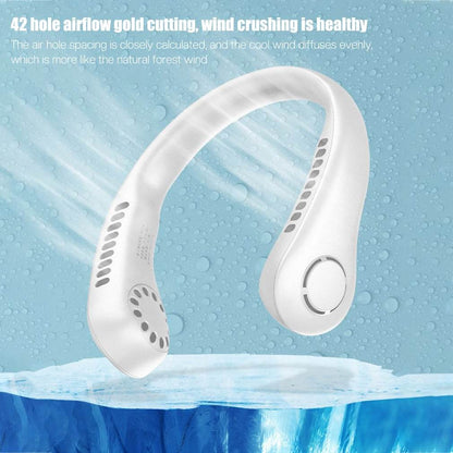 BreezeGo™ — Portable Wearable Neck Fan